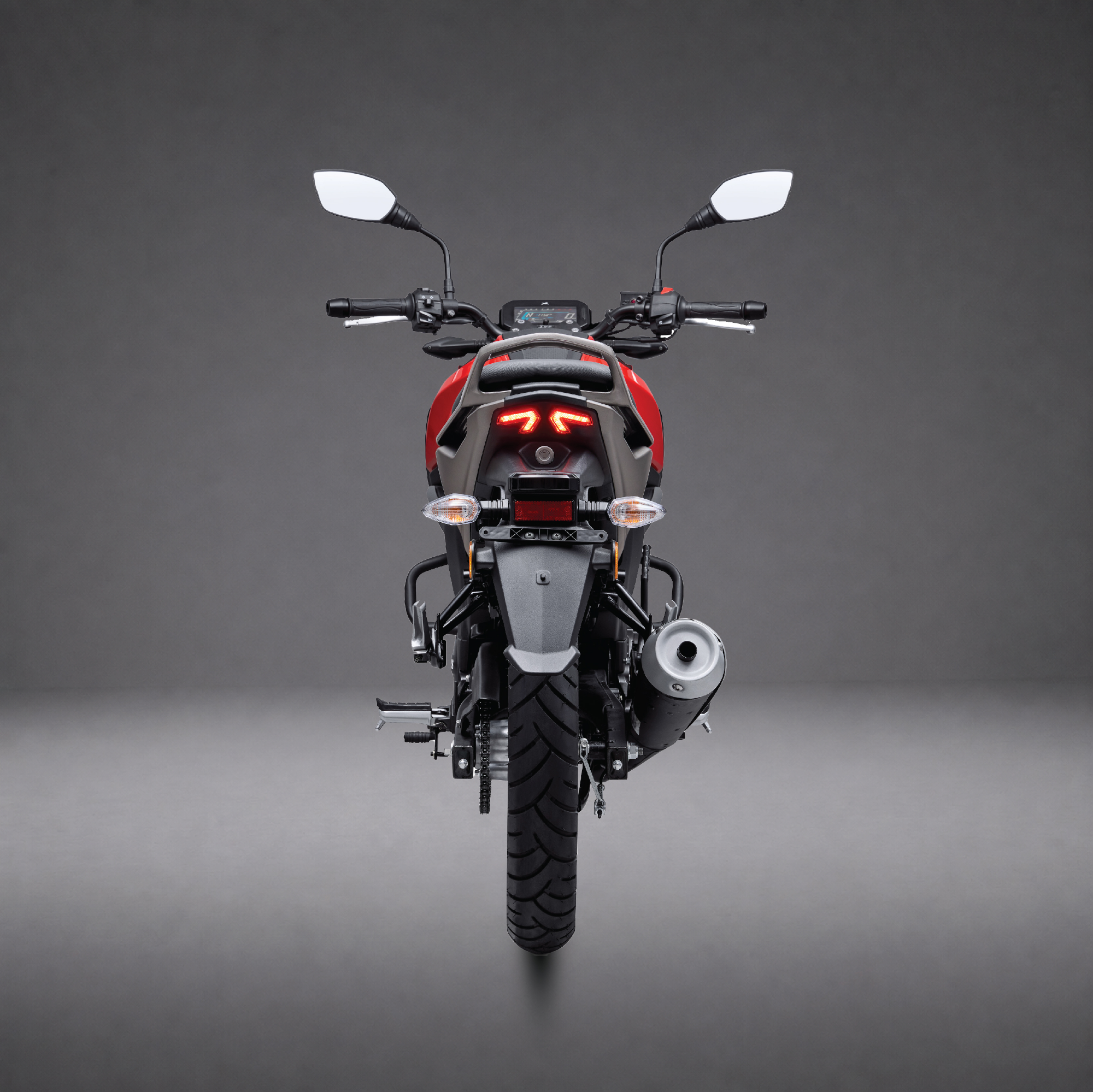Picture of TVS Raider 125 CC Carb Racing Red Motorcycle