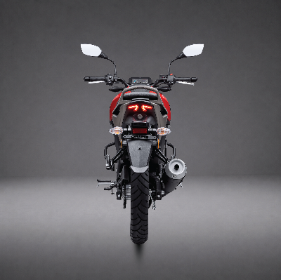 Picture of TVS Raider 125 CC Carb Racing Red Motorcycle