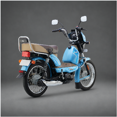 Picture of TVS XL 100 CC Comfort MOPED Mint Blue 