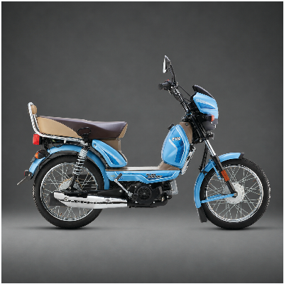 Picture of TVS XL 100 CC Comfort MOPED Mint Blue 