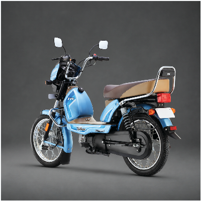 Picture of TVS XL 100 CC Comfort MOPED Mint Blue 