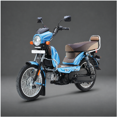 Picture of TVS XL 100 CC Comfort MOPED Mint Blue 