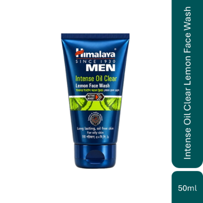 Picture of Himalaya Men Intense Oil Clear Lemon Face Wash 50ml