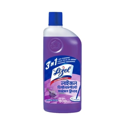 Picture of Lizol Lavender Disinfectant Surface Cleaner 500 ml