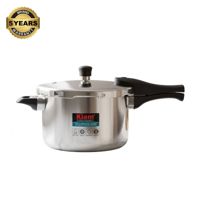 Picture of Kiam 5.5L Triply Stainless-Steel Pressure Cooker | 100% Authentic Products-Multicolor