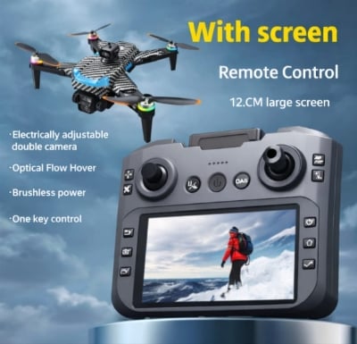 Picture of 4k Dual Camera Professional RC Drone Mini Helicopter Quadcopter Fpv Show Headless Mode Drone Camera HD RC Drone st