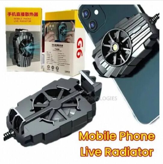 Picture of Universal Portable Phone Cooler, USB Mobile Phone Cooling Fan-Multicolor
