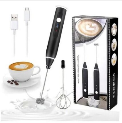Picture of Electric Rechargeable Handheld Coffee Mixer - Perfectly Blend Your Brews With Ease-Multicolor