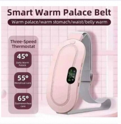 Picture of Portable Cordless Heating Pad with 6 Heat Levels & 6 Massage Modes-Multicolor