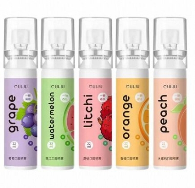 Picture of Fruity Long-Lasting Fresh Mouth Spray-Multicolor