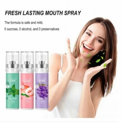 Picture of Fruity Long-Lasting Fresh Mouth Spray-Multicolor