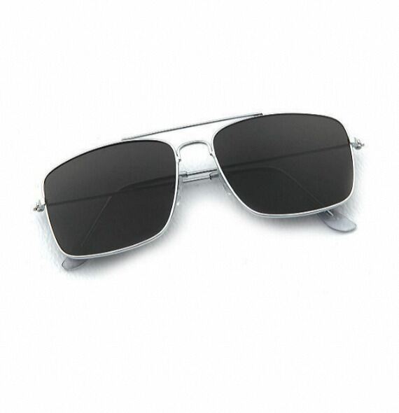 Picture of Smart Sunglass For Men High Quality Matel Body Silver Frame and Black Glass-Multicolor
