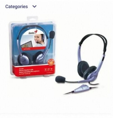 Picture of Genius HS-04S | Stereo Headset with Noise-Cancelling Microphone-Multicolor
