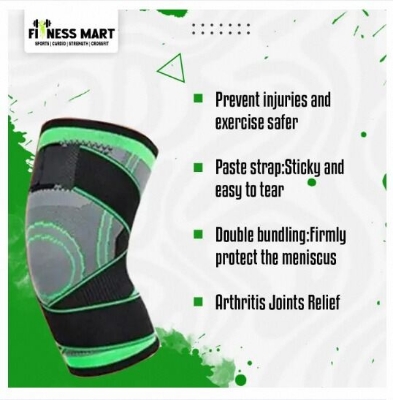 Picture of Longfin 3D Knee Cap, Adjustable Knee Support Brace-Multicolor