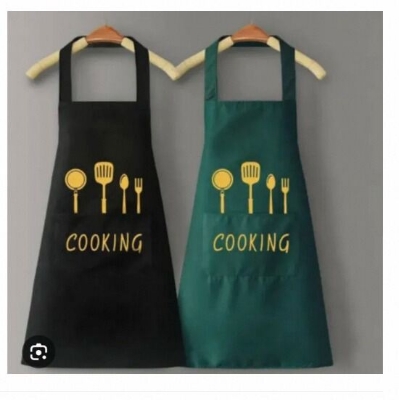 Picture of Fashionable Household Kitchen Waterproof And Oil-resistant Hand Apron-Multicolor