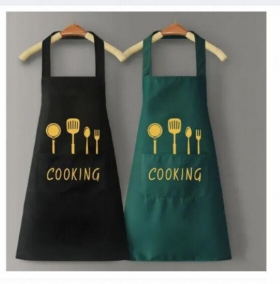 Picture of Fashionable Household Kitchen Waterproof And Oil-resistant Hand Apron-Multicolor