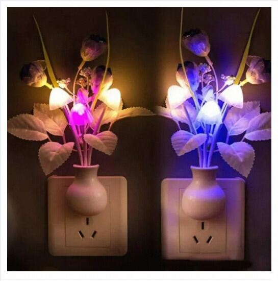 Picture of LED Mushroom Dim Light 0.3 Watt-Multicolor