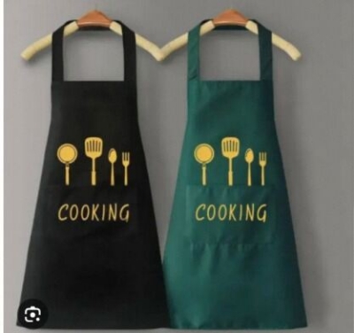 Picture of Fashionable Household Kitchen Waterproof And Oil-resistant Hand Apron-Multicolor