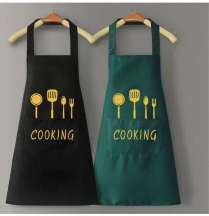 Picture of Fashionable Household Kitchen Waterproof And Oil-resistant Hand Apron-Multicolor