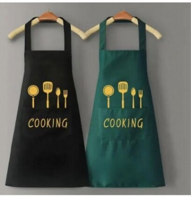 Picture of Fashionable Household Kitchen Waterproof And Oil-resistant Hand Apron-Multicolor