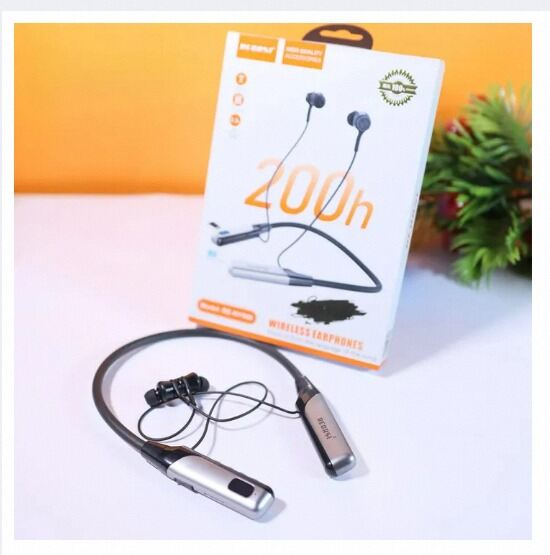 Picture of Regrsi wireless Neckband Bluetooth Earphone RE-NY060 Charging becup 200 Hours (Best price)-Multicolor