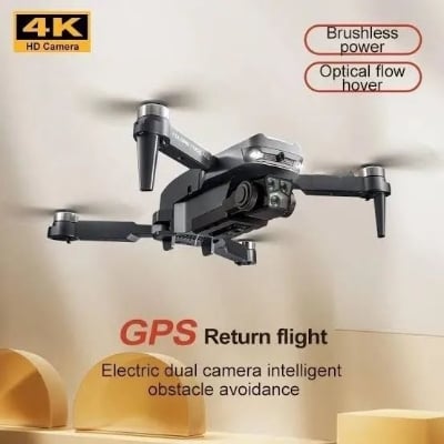 Picture of New 2025 G.P.S Drone with 4K Camera for Adults 90° Rotatable 4K Dual HD Camera Long Flight 5GHz FPV Quadcopter pc
