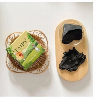 Picture of Green Tea Glutathione Fairy Scrub Soap for Face and Body, Gentle Exfoliating Texture (Thailand)-Floral