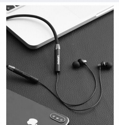 Picture of Lenovo HE05X Bluetooth 5.0 Earphones Waterproof Wireless HIFI Sound Magnetic Neckband Headset Sports Headphones-কালো