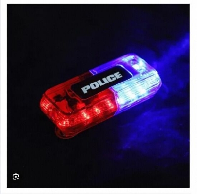 Picture of Traffic Guidance Red Blue Security LED Warning Shoulder Light/sholder light With Charger-Multicolor