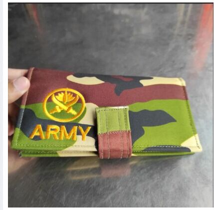 Picture of Camo Fabric Highly styles long wallet for men - with Mobile and cards pocket, premium quality Easy To Carry army wallet-Multicolor