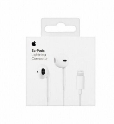 Picture of Apple EarPods with Lightning Connector In Earphones And Headphone For iphone-White