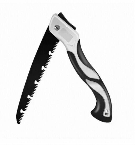 Picture of Folding Hand Saw, 3-Sided Gear Grinding Saw for Woodworking & Gardening-Multicolor
