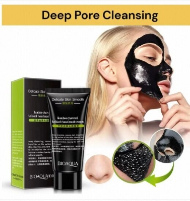 Picture of Bioaqua Charcoal Peel Off Blackhead Mask - 60g-Face