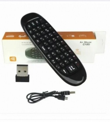 Picture of C120 Fly Air Mouse With Keyboard Rechargeable-Multicolor