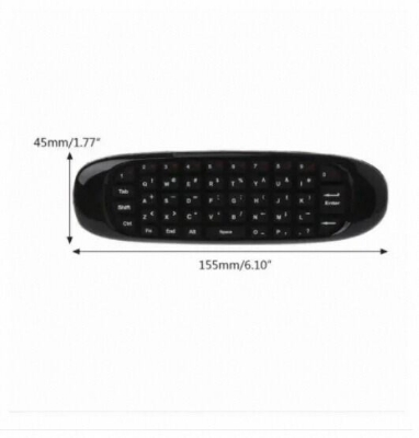 Picture of C120 Fly Air Mouse With Keyboard Rechargeable-Multicolor