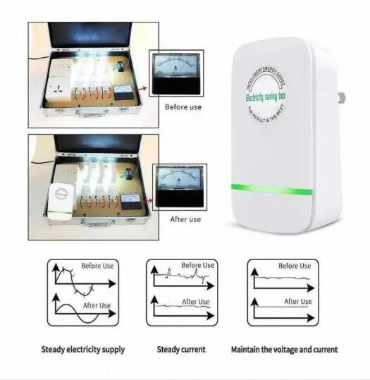 Picture of Energy Saving Electricity Power Saving Device, 90–250V-Multicolor