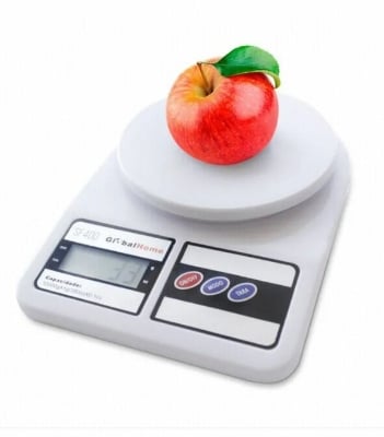 Picture of Kitchen Weight Scale Machine Digital Kitchen Weight Machine Model SF400 Weight Machine Mini Weight Measuring Scale With Digital Display-Multicolor