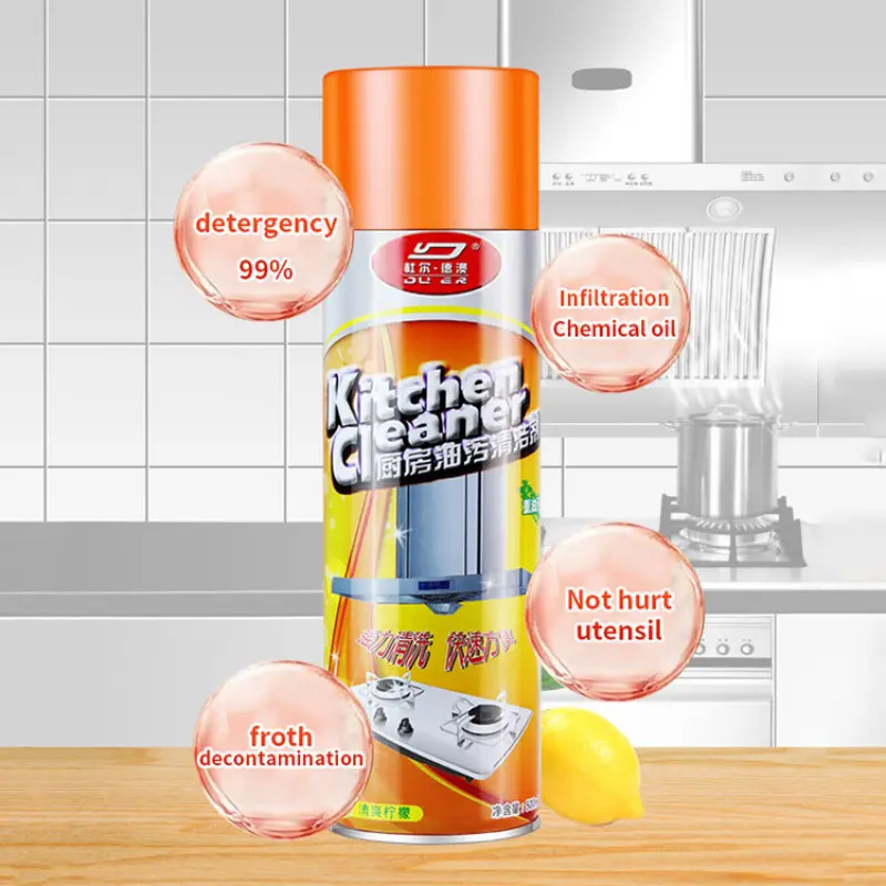 Picture of Best Multipurpose Oil Stain Cleaner Gel Shape Spray Degreaser for Oven Heavy Stains Foaming Products Disposable Product