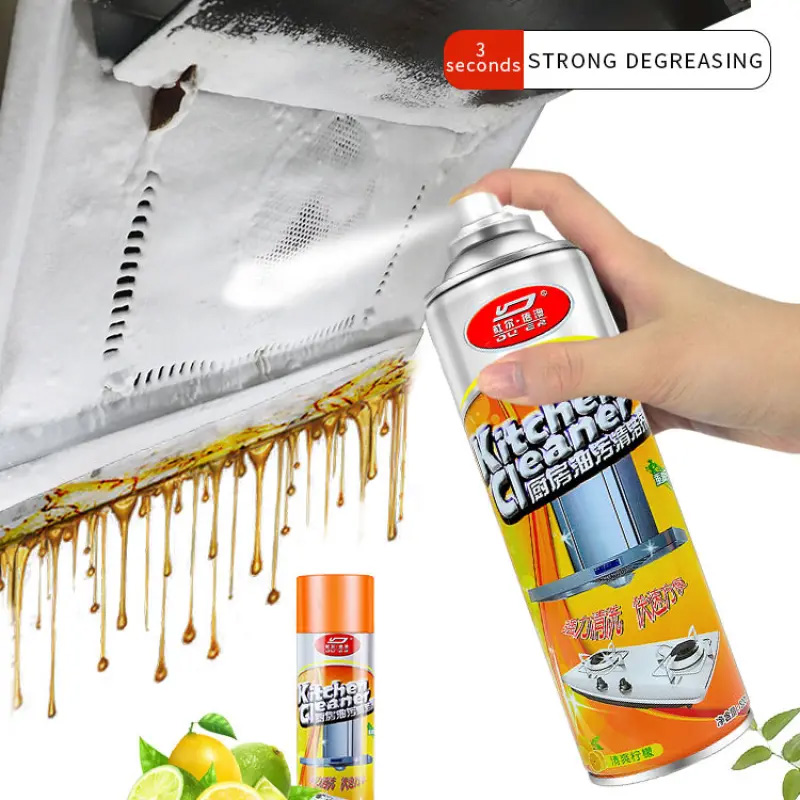 Picture of Best Multipurpose Oil Stain Cleaner Gel Shape Spray Degreaser for Oven Heavy Stains Foaming Products Disposable Product