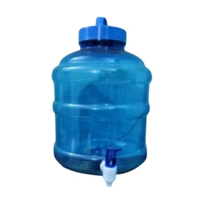 Picture of Food Grade Water Dispenser Jar with Tap - 8L - Blue