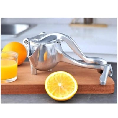 Picture of Manual Fruit Juicer Hand Press Squeezer - Silver