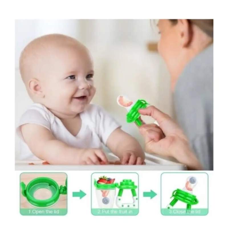 Picture of Baby Fresh Food Feeder and Fruit Pacifier - Multicolor