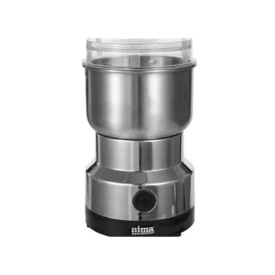 Picture of Nima NM-8300 Mini Portable Electric Grinder - Stainless Steel - Silver