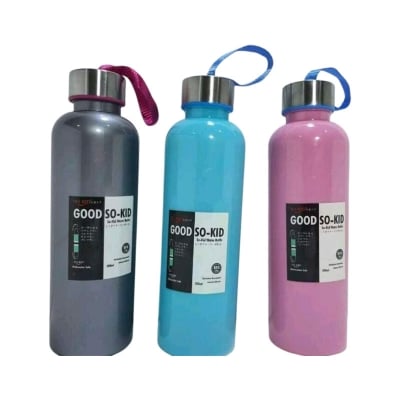 Picture of Water Bottle with Lid - 500ml - Multicolor