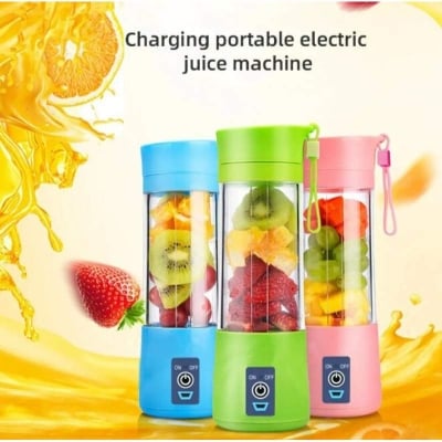Picture of Portable USB Rechargeable Electric Fruit and Vegetable Juicer Blender