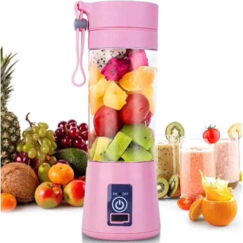 Picture of Portable USB Rechargeable Electric Fruit and Vegetable Juicer Blender