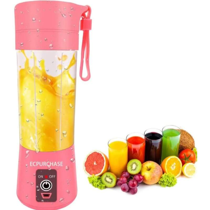 Picture of Portable USB Rechargeable Electric Fruit and Vegetable Juicer Blender