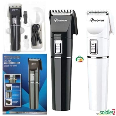 Picture of Tianmin TM-6032 Professional Beard Trimmer and Hair Clipper - Black & White