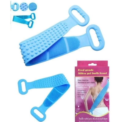 Picture of Silicone Bath Body Brush and Shower Back Scrubber - Multicolor