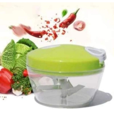 Picture of Mini Handheld Plastic Chopper with 3 Blades - Multicolor